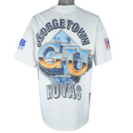 NCAA (Bulletin Athletic) - University of Georgetown Hoyas T-Shirt 1993 X-Large Vintage Retro Football College