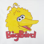 Vintage (Sesame Street) - Big Bird Muppet Cookie Monster T-Shirt 1990s X-Large