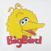 Vintage (Sesame Street) - Big Bird Muppet Cookie Monster T-Shirt 1990s X-Large