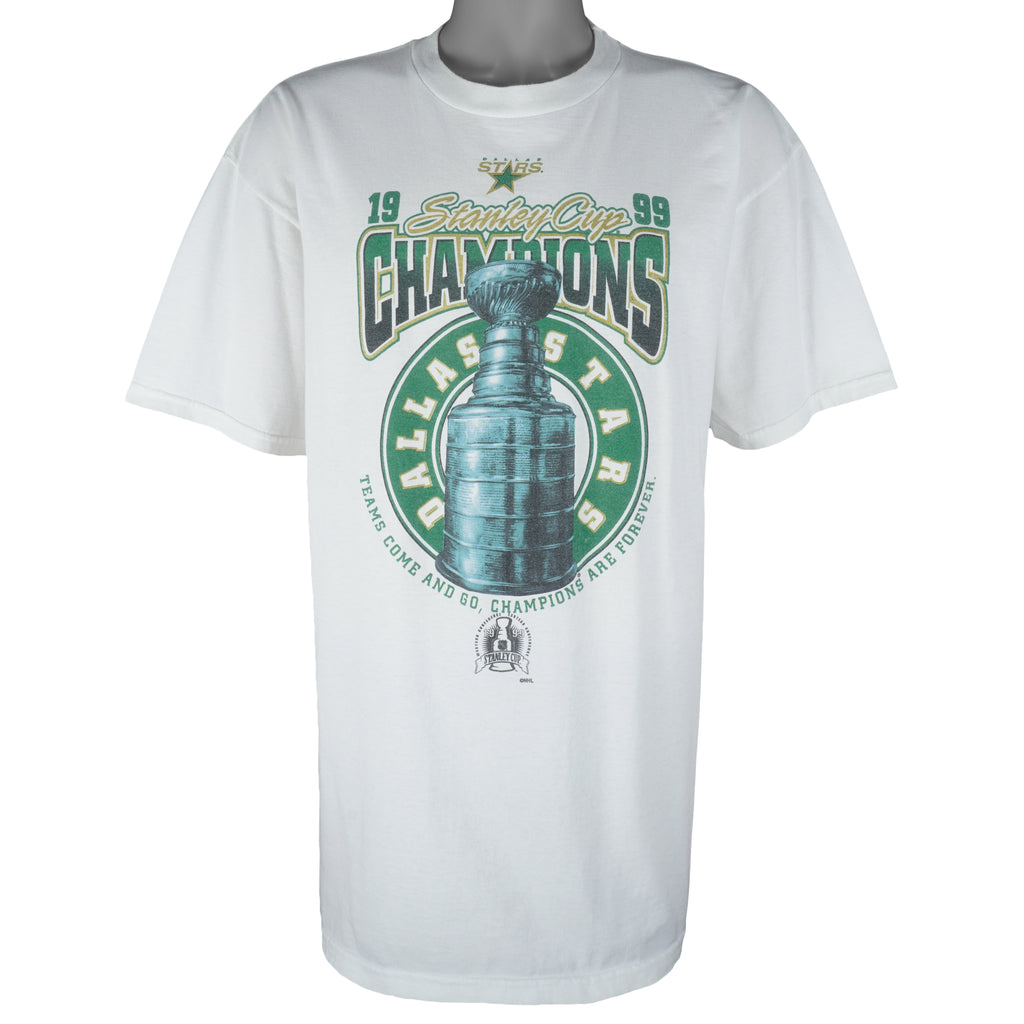 NHL (Lee) - Dallas Stars Stanley Cup Champions T-Shirt 1999 X-Large Vintage Retro Hockey