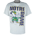NCAA (Nutmeg) - Notre Dame Fighting Irish Breakout T-Shirt 1990s X-Large