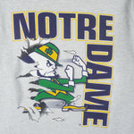 NCAA (Nutmeg) - Notre Dame Fighting Irish Breakout T-Shirt 1990s X-Large Vintage Retro Football College