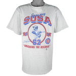 MLB (Sport Attack) - Cubs Sammy Sosa #62 Smashing The Record T-Shirt 1998 Large