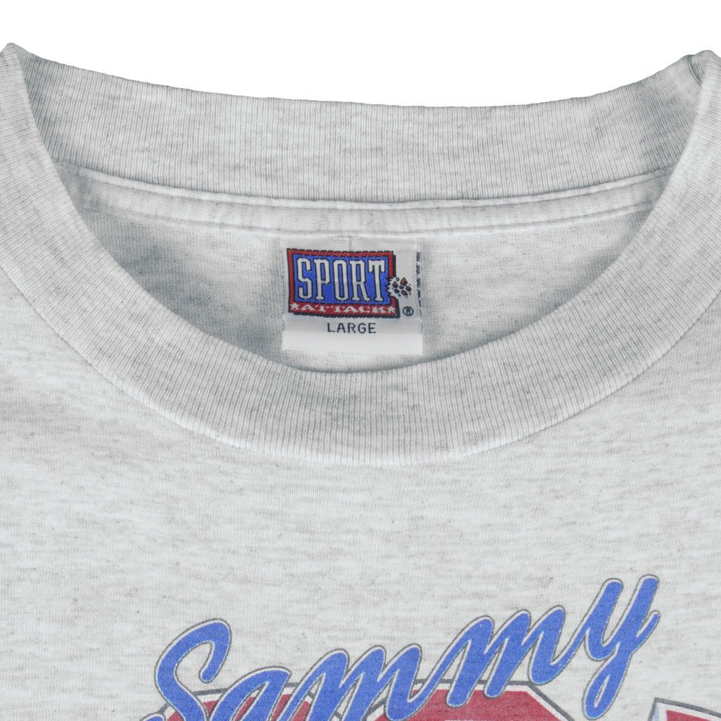 MLB (Sport Attack) - Cubs Sammy Sosa #62 Smashing The Record T-Shirt 1998 Large