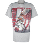 NCAA (Lee) - Wisconsin University Badgers Football T-Shirt 1990s Large