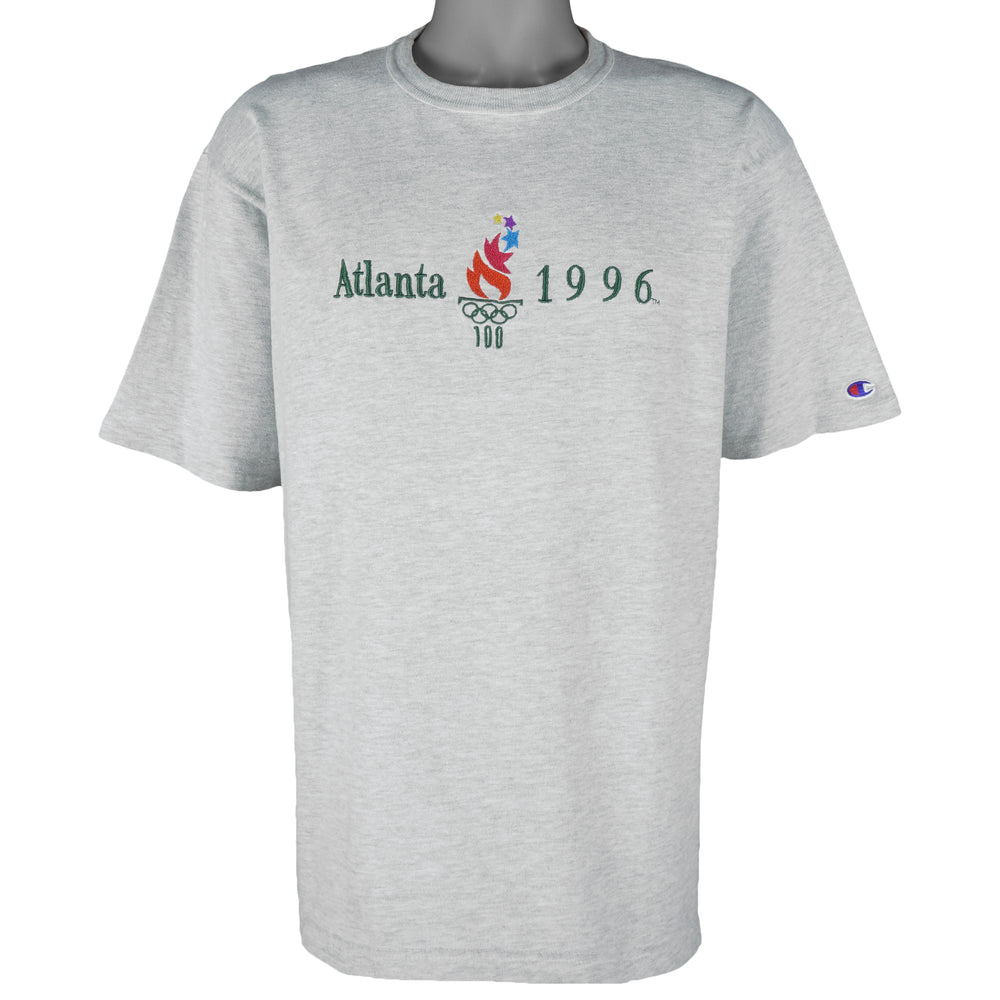 Champion - Atlanta Olympic Game Single Stitch T-Shirt 1996 X-Large Vintage Retro