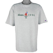 Champion - Atlanta Olympic Game Single Stitch T-Shirt 1996 X-Large Vintage Retro