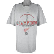 NHL (Lee) - Detroit Red Wings Stanley Cup Champions T-Shirt 2002 XX-Large Vintage Retro Hockey
