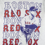 MLB (Majestic) - Boston Red Sox Single Stitch T-Shirt 1990s Medium Vintage Retro Baseball