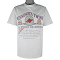 MLB (Nutmeg) - Minnesota Twins World Series Champions T-Shirt 1991 Large
