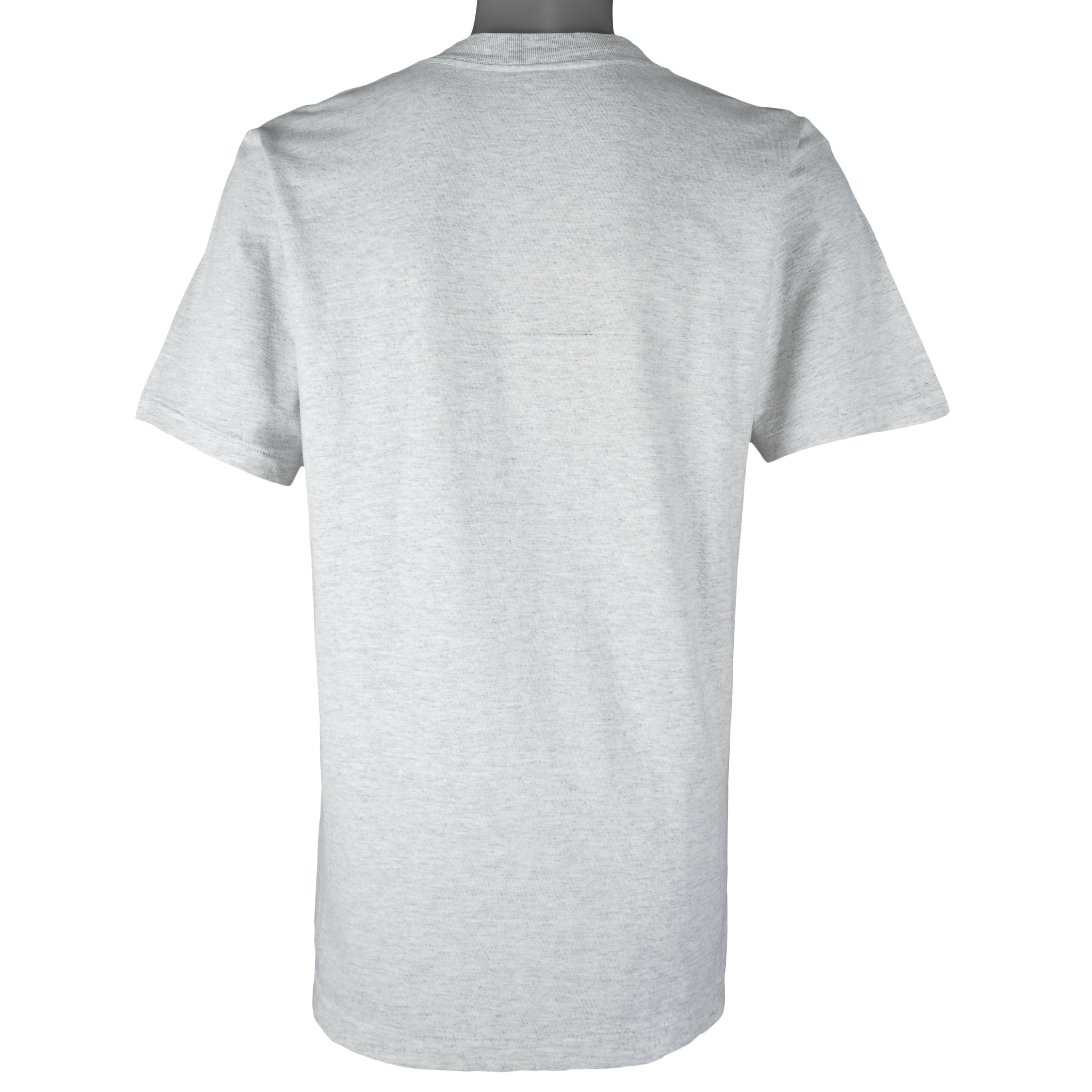 Vintage MLB (Nutmeg) - Brooklyn Dodgers Boys of Summer T-Shirt 1991 Medium Tall in gray