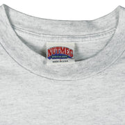 Vintage MLB (Nutmeg) - Brooklyn Dodgers Boys of Summer T-Shirt 1991 Medium Tall in gray