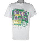 NBA (Salem) - Boston Celtics Autographed Thanks To The Greatest Fans T-Shirt 1990s X-Large