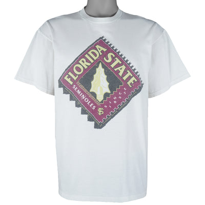 Nike (NCAA) - Florida State Seminoles Single Stitch T-Shirt 1990s Large