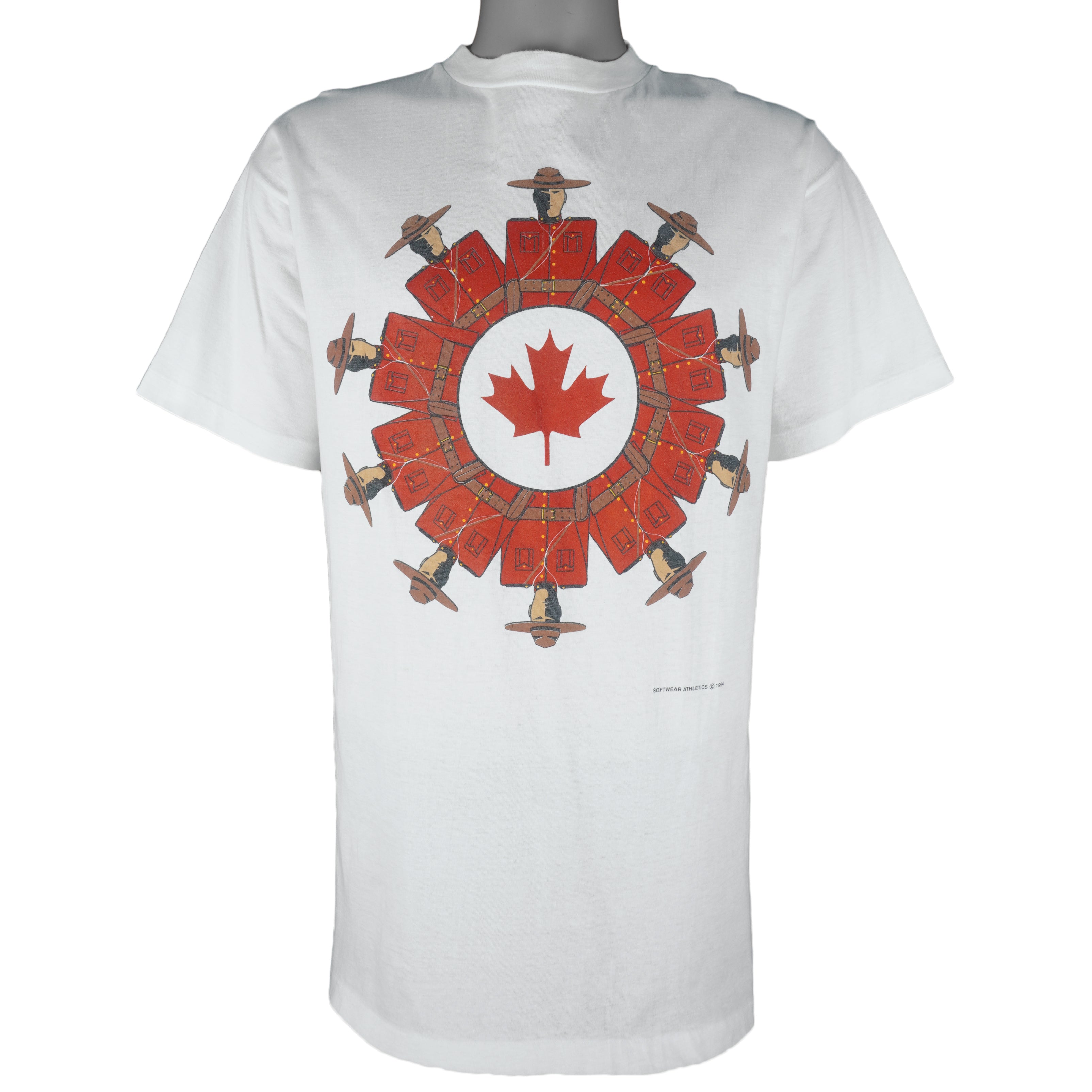 Vintage (Softwear Athletics) - Canada RCMP T-Shirt 1994 Large