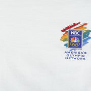 Vintage (Hanes) - NBC America's Olympic Network Sydney Australia T-Shirt 2000 X-Large Vintage Retro