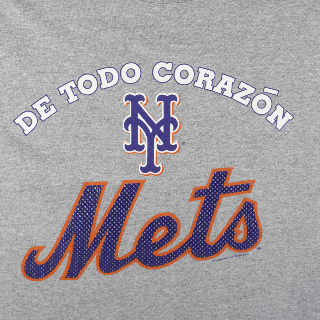 MLB (Lee) - New York Mets De Todo Corazon T-Shirt 2005 XX-Large Vintage Retro baseball