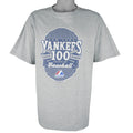 MLB (Majestic) - New York Yankees 100 Years of Baseball T-Shirt 2003 X-Large Vintage Retro Baseball