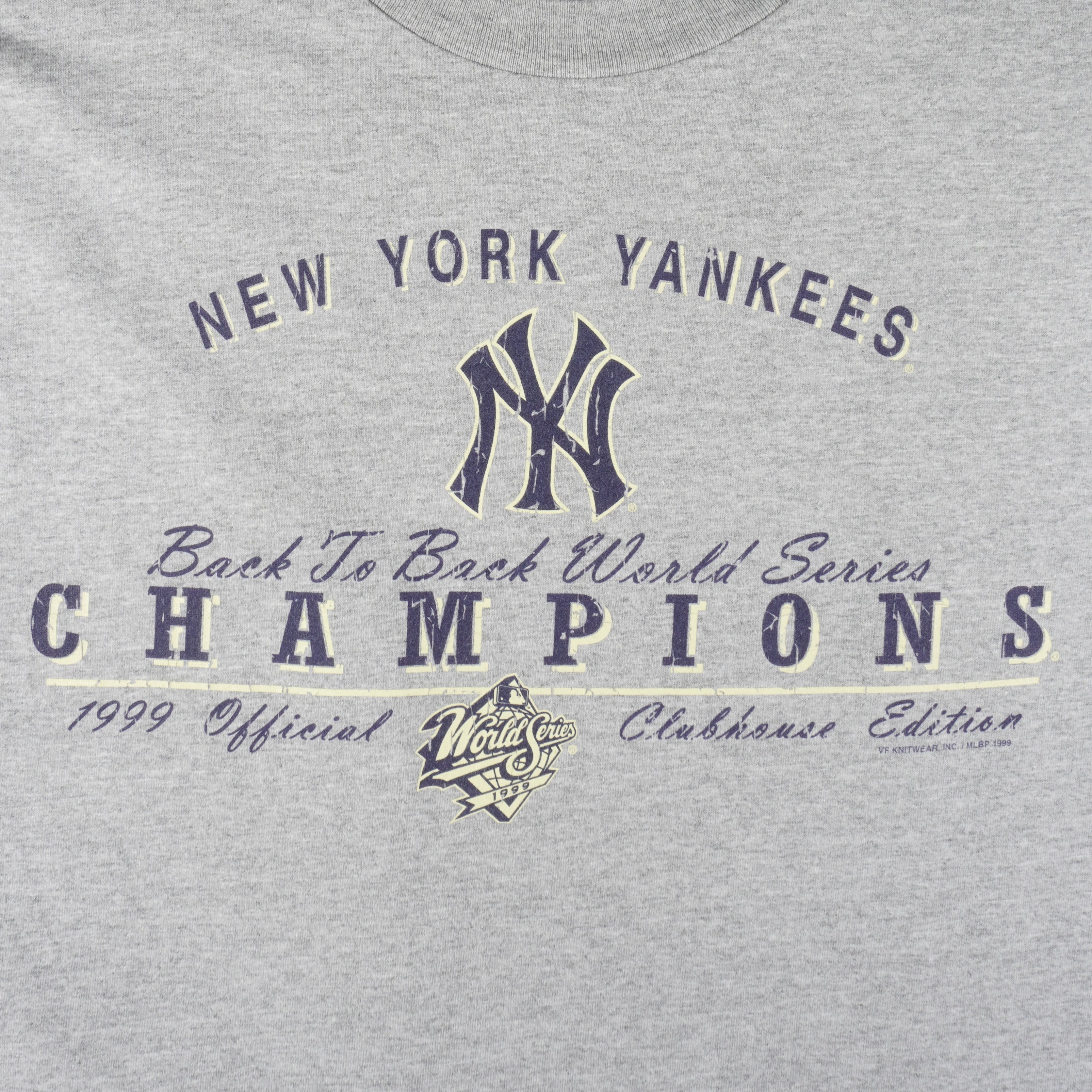 MLB (Lee) - New York Yankees Back to Back World Series T-Shirt 1999 X-Large