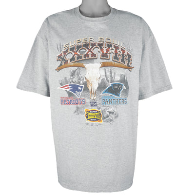 NFL - Super Bowl Champions Patriots VS Panthers Matchups T-Shirt 2004 XX-Large