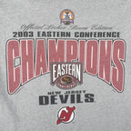 NHL (Lee) - New Jersey Devils Conference Champions T-Shirt 2003 X-Large