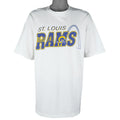 NFL - St. Louis Rams Spell-Out T-Shirt 1995 X-Large Vintage Retro Football