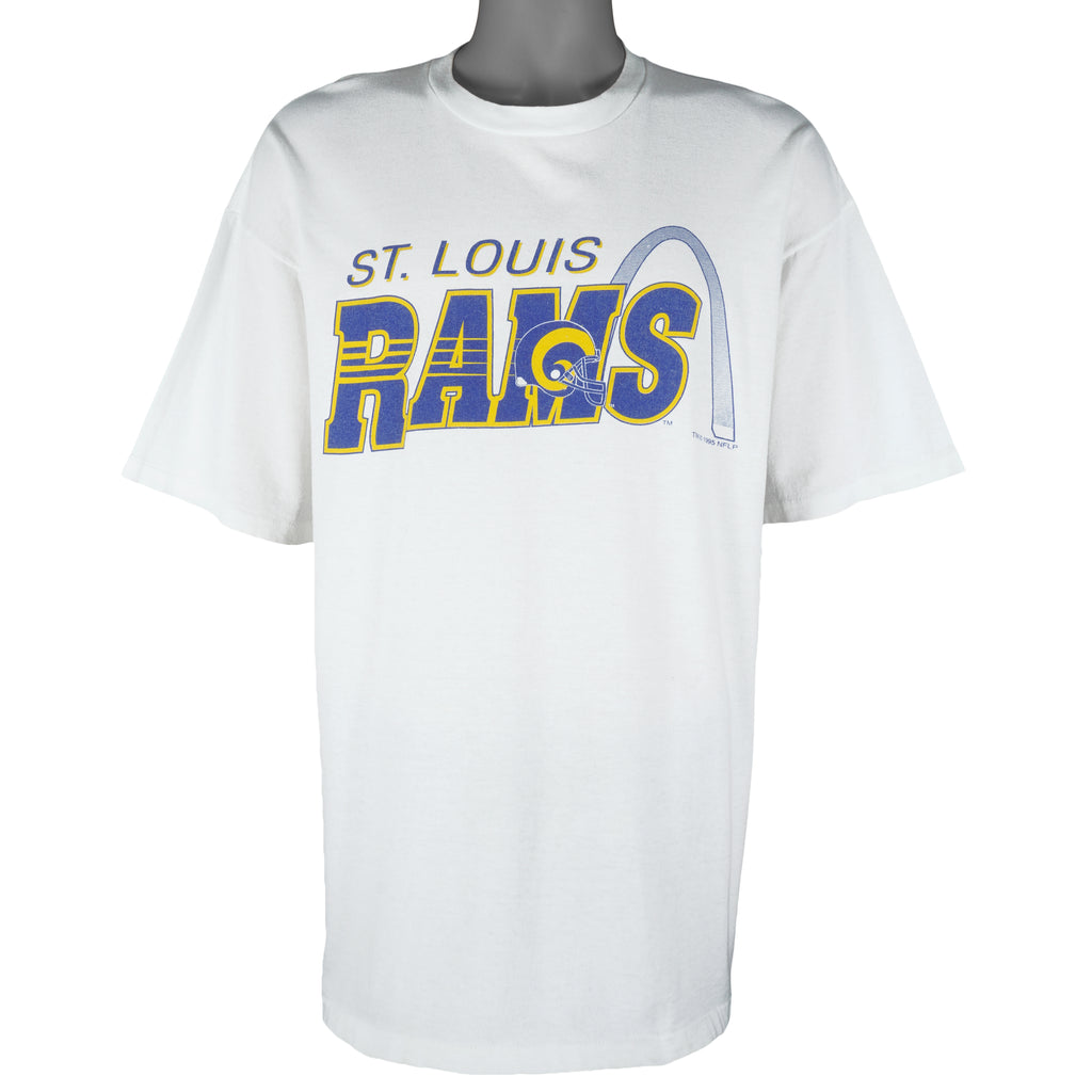 NFL - St. Louis Rams Spell-Out T-Shirt 1995 X-Large Vintage Retro Football