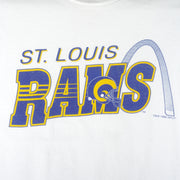 NFL - St. Louis Rams Spell-Out T-Shirt 1995 X-Large Vintage Retro Football