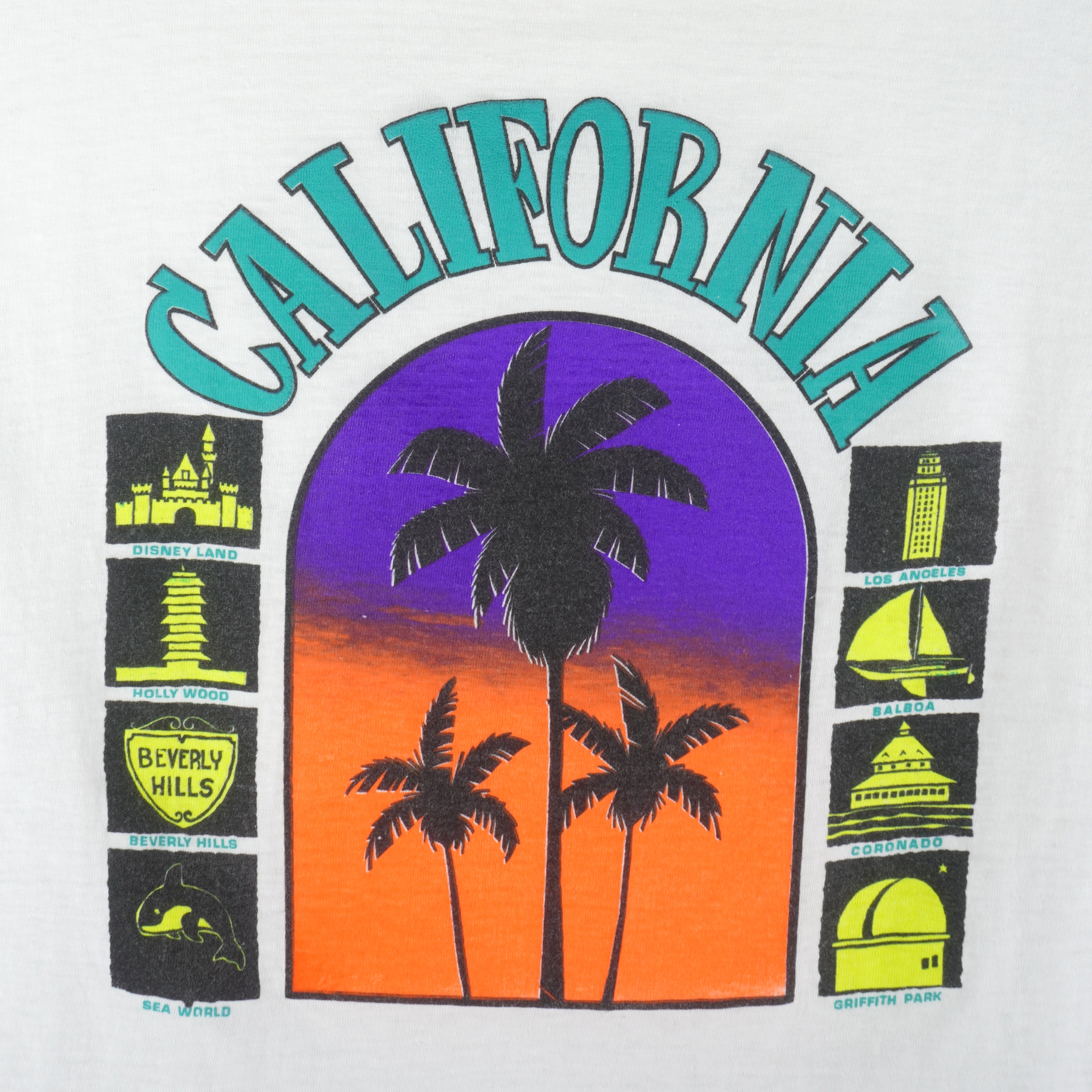 Vintage (Griffith Park) - California City Sightseeing T-Shirt 1990s X-Large Vintage Retro