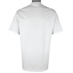 NFL (Hanes) - Patriots VS Panthers Super Bowl Matchups T-Shirt 2004 Large Vintage Retro Football