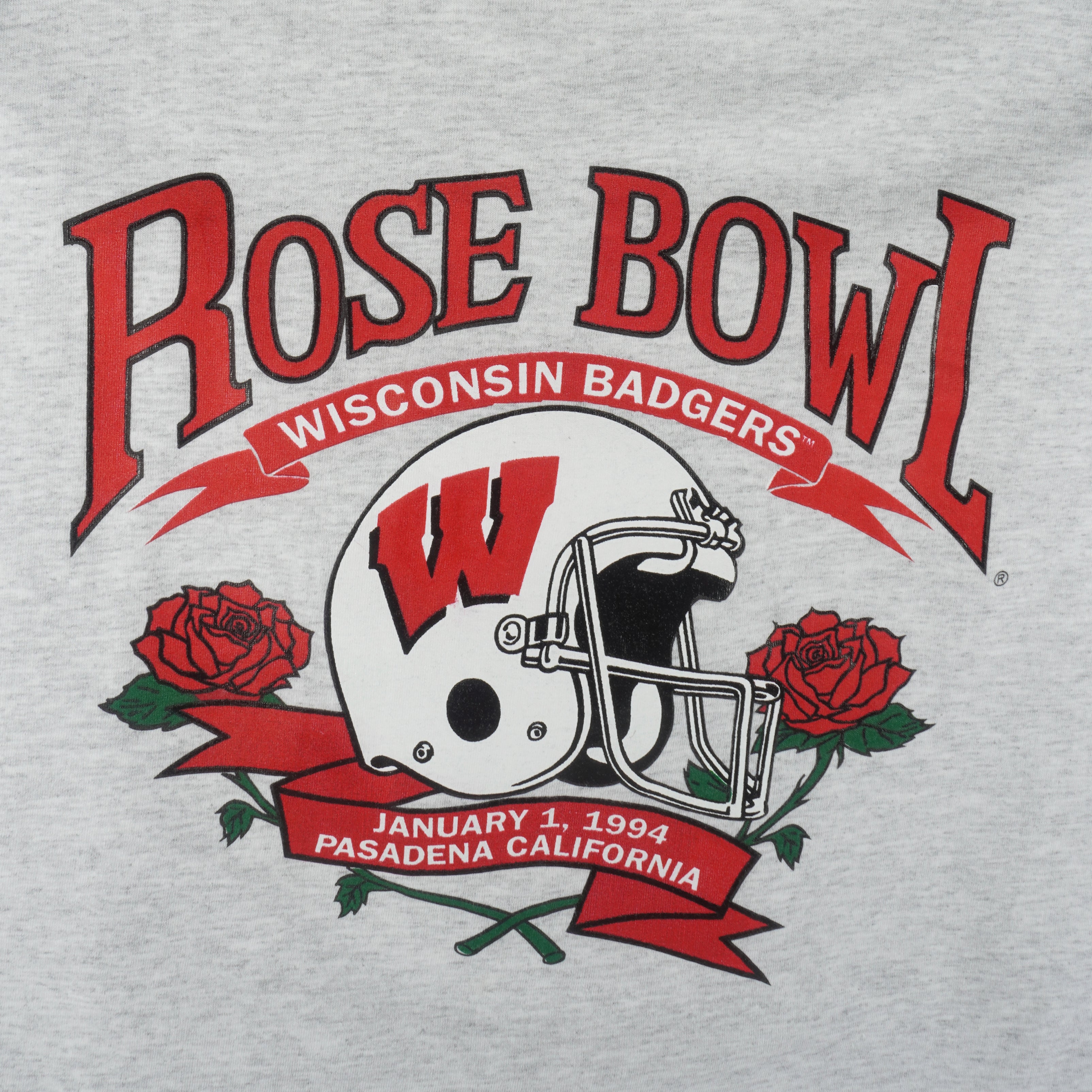 NCAA (Murina) - Wisconsin Badgers Rose Bowl California T-Shirt 1994 XX-Large Vintage Retro Football College