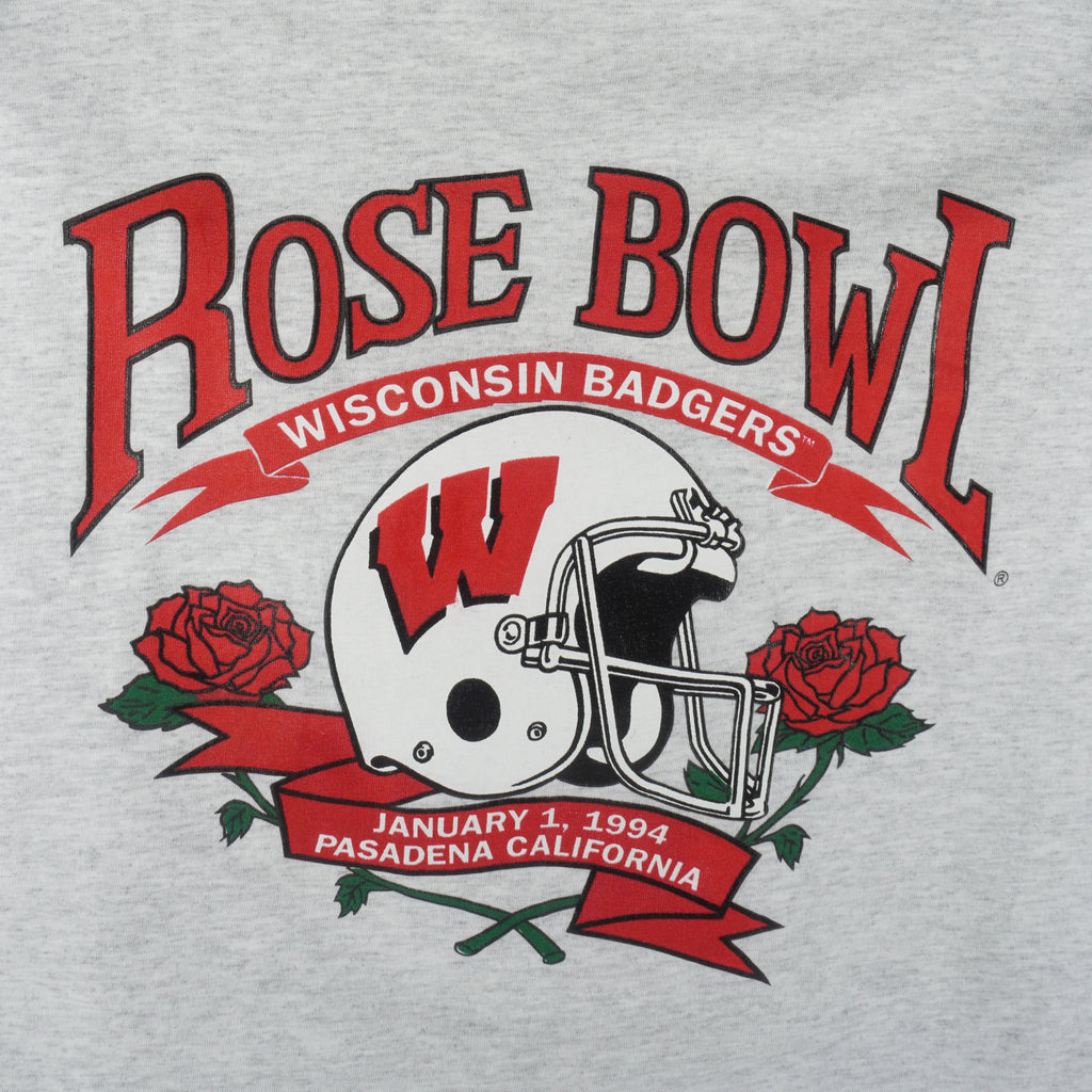 NCAA (Murina) - Wisconsin Badgers Rose Bowl California T-Shirt 1994 XX-Large Vintage Retro Football College