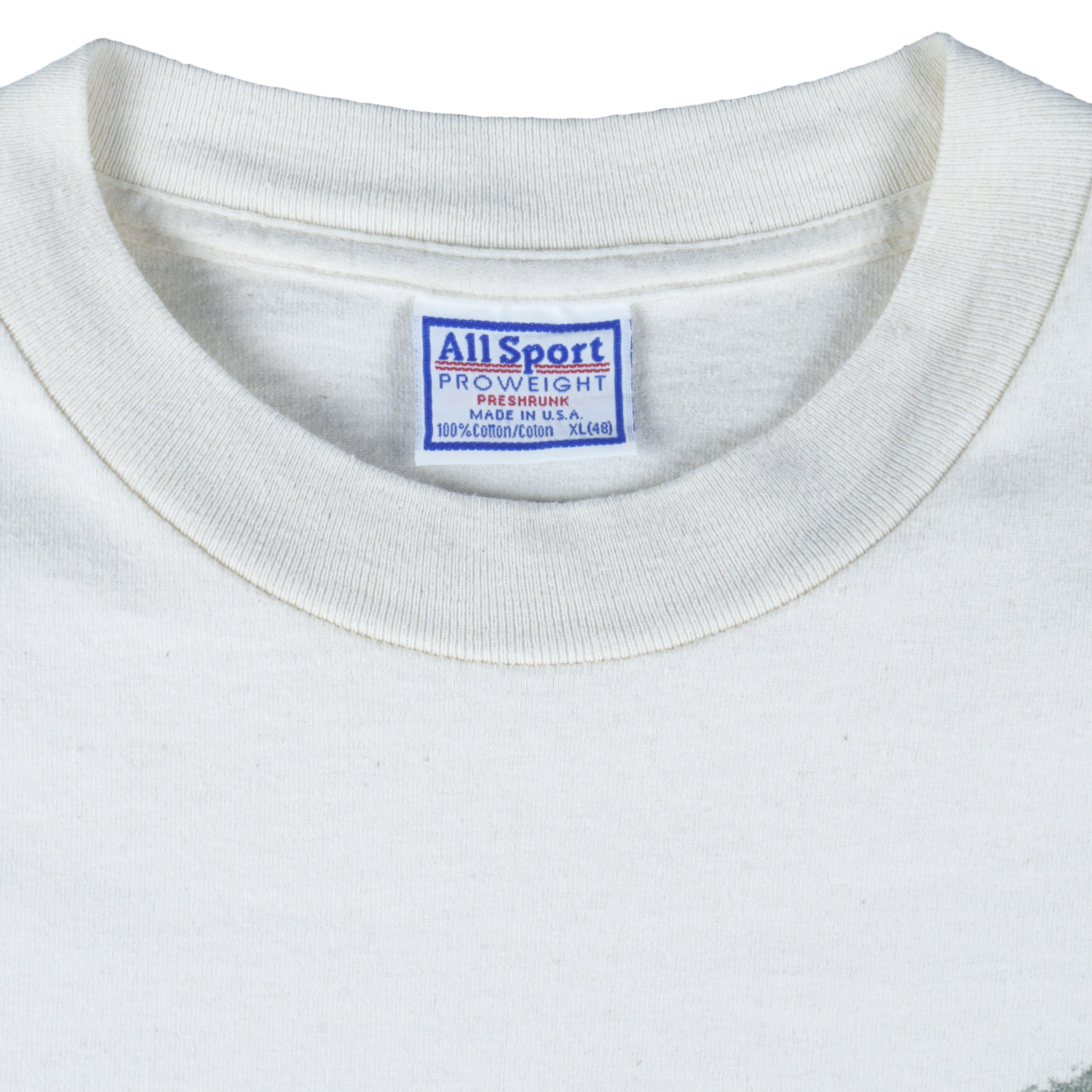 Vintage (All Sports) - Virginia Institute Of Marine Science Striped Bass T-Shirt 1990s X-Large Vintage Retro