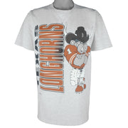 NCAA (Nutmeg) - Texas Longhorns Breakout T-Shirt 1990s Large Vintage Retro Football College