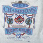 MLB (Nutmeg) - Toronto Blue Jays World Champions T-Shirt 1992 Large