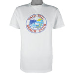 Vintage - Taco Bell Beach Club T-Shirt 1990s Medium
