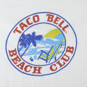 Vintage - Taco Bell Beach Club T-Shirt 1990s Medium Vintage Retro