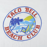 Vintage - Taco Bell Beach Club T-Shirt 1990s Medium Vintage Retro