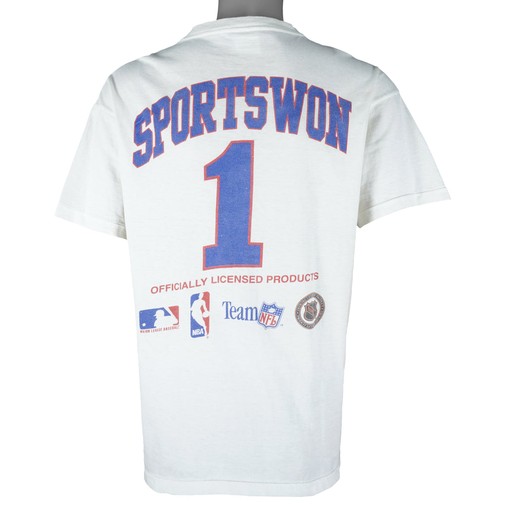 Vintage - Sportswon 1 Official Licensed Products T-Shirt 1990s Large