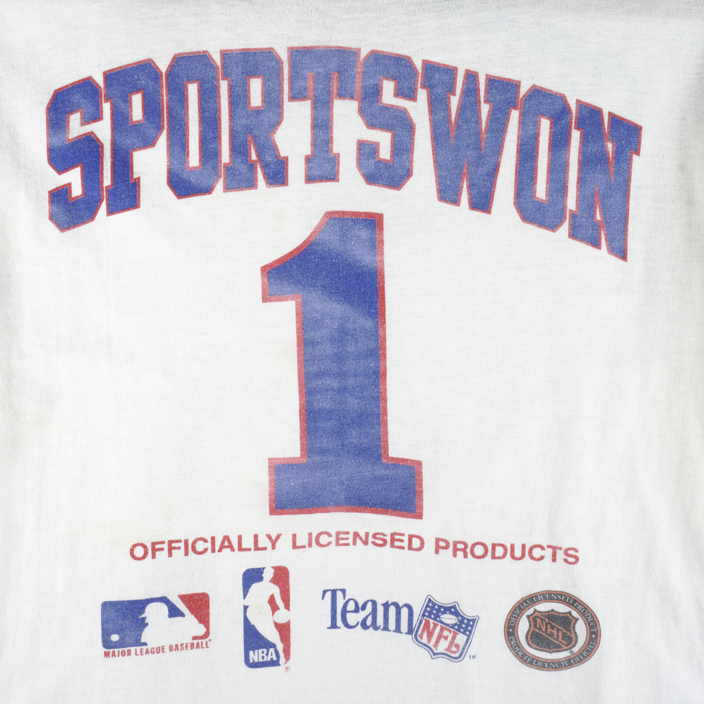 Vintage - Sportswon 1 Official Licensed Products T-Shirt 1990s Large