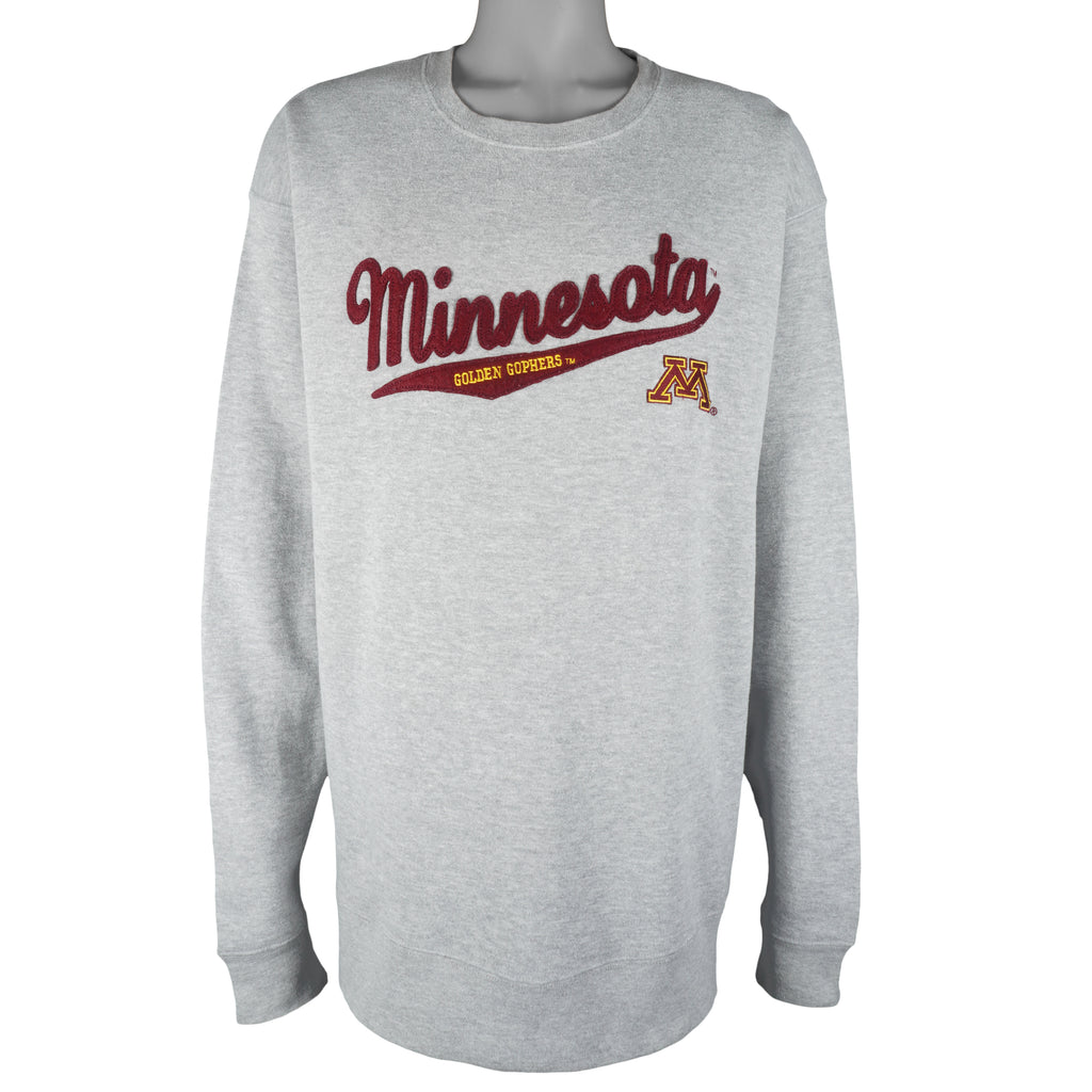 NCAA (JA) - Minnesota Golden Gophers Crew Neck Sweatshirt 2000s XX-Large Vintage Retro