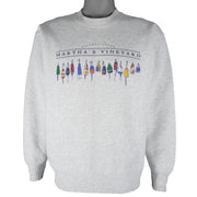 Vintage - Martha's Vineyard Atlantic Coast Sweatshirt 1990s Medium