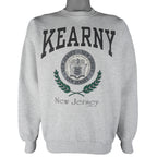 Vintage (Hanes) - Kearny New Jersey Crew Neck Sweatshirt 1990s Large Vintage Retro