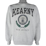 Vintage (Hanes) - Kearny New Jersey Crew Neck Sweatshirt 1990s Large Vintage Retro