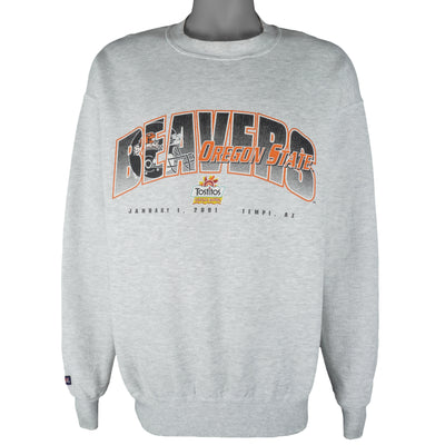 NCAA (Jansport) - Oregon Beavers Fiesta Bowl Crew Neck Sweatshirt 2001 Large