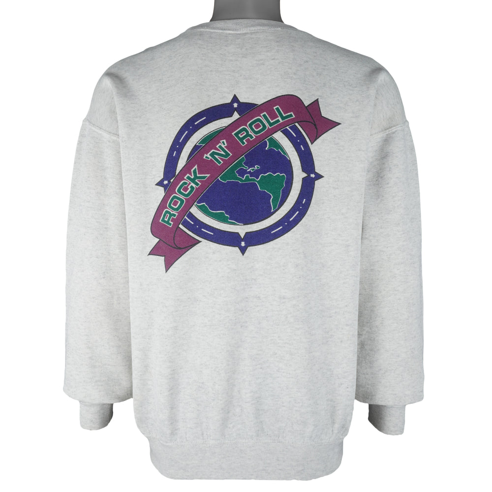Vintage - Hard Rock Las Vegas Crew Neck Sweatshirt 1990s Large Vintage Retro