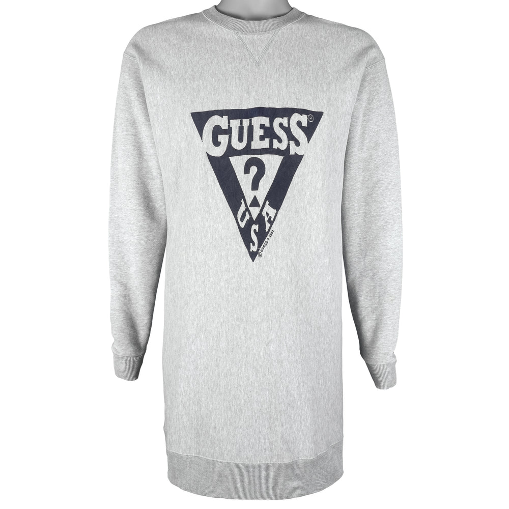 Guess - Spell-Out Crew Neck Sweatshirt 1990s Medium Tall vintage retro