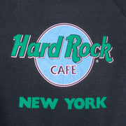 Vintage - Hard Rock Cafe, New York Crew Neck Sweatshirt 1990s Small Vintage Retro