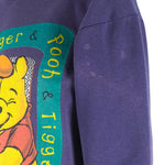 Disney - Winnie the Pooh & Tigger Crew Neck Sweatshirt 1990s Small Vintage Retro