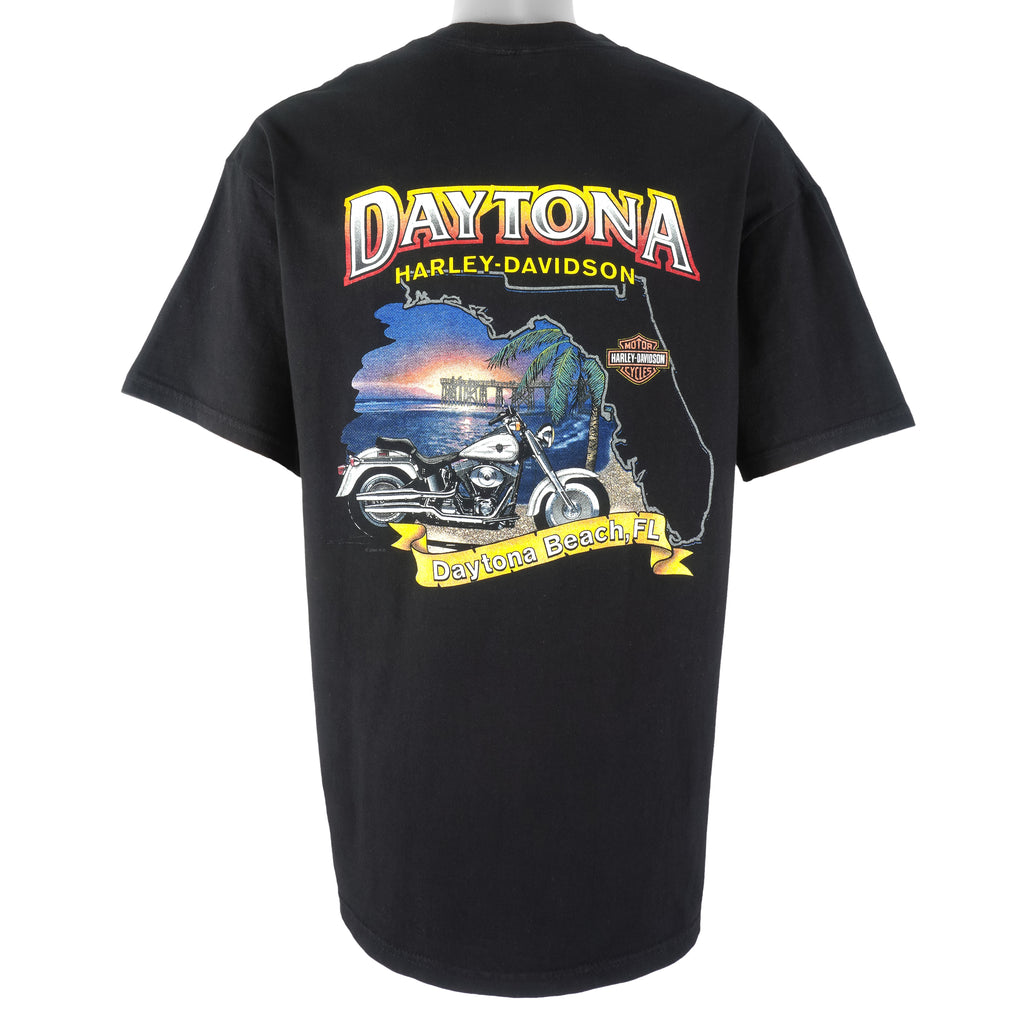 Harley Davidson - Daytona Beach Bike Week T-Shirt 2001 X-Large